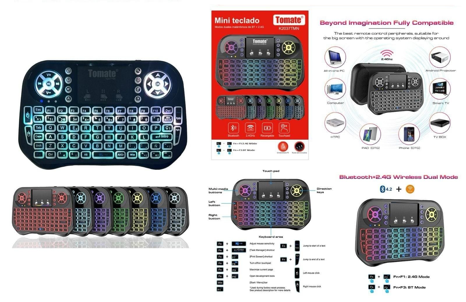 Control Bluetooth a Distancia k2037tmn