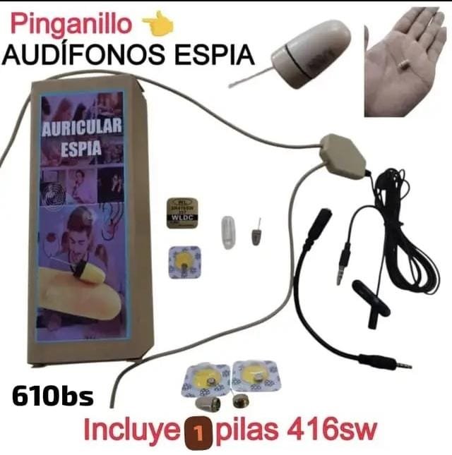 audifono pinganillo espia collar espia