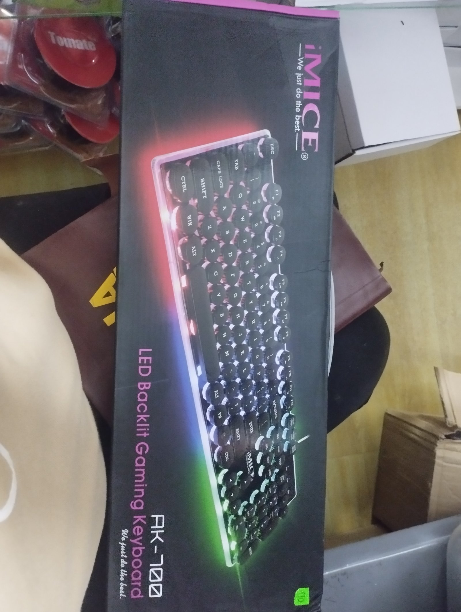 ak700 teclado rgb mice led teclado ak700