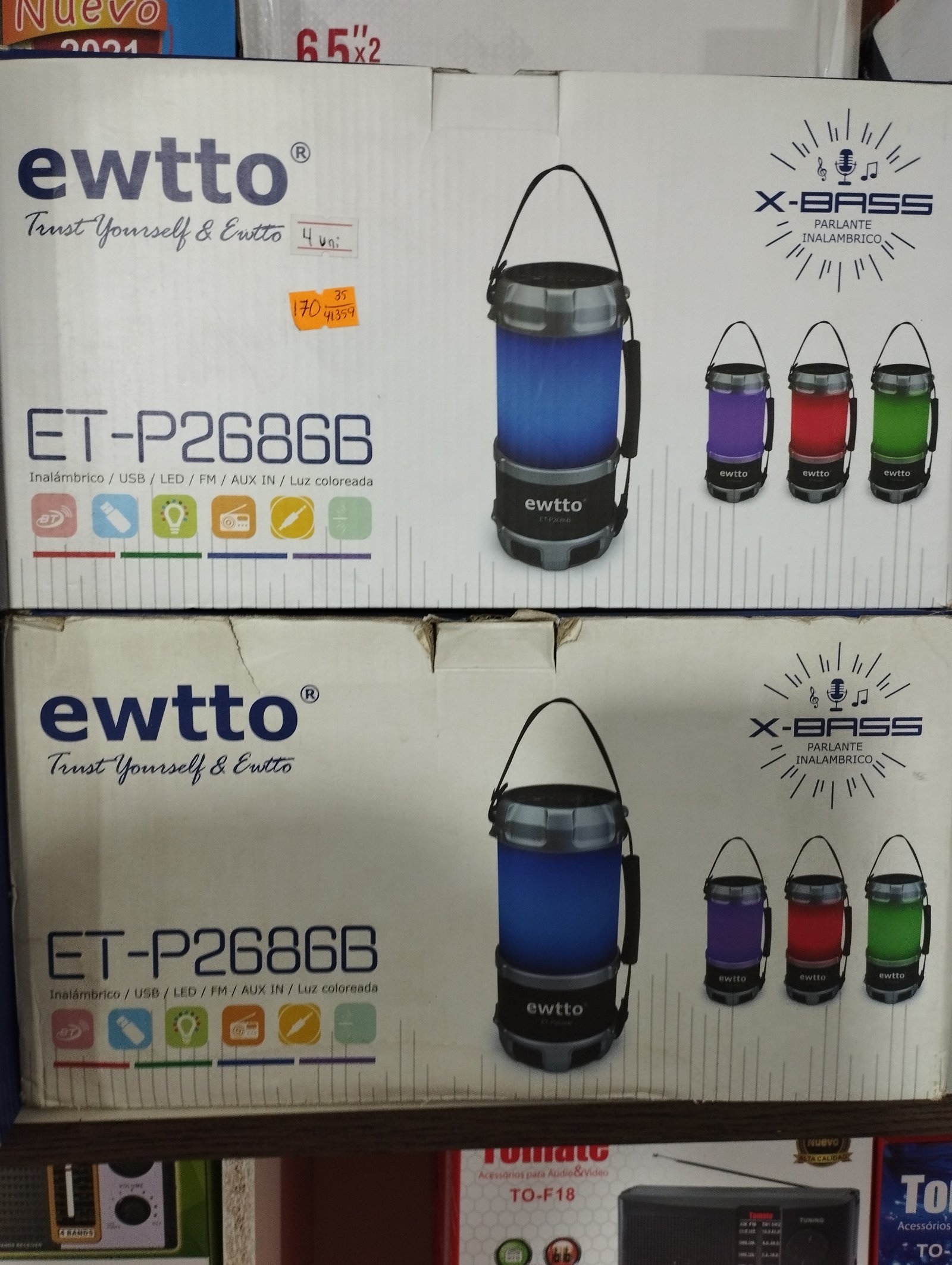 etp2686b parlante ewtto con rgb