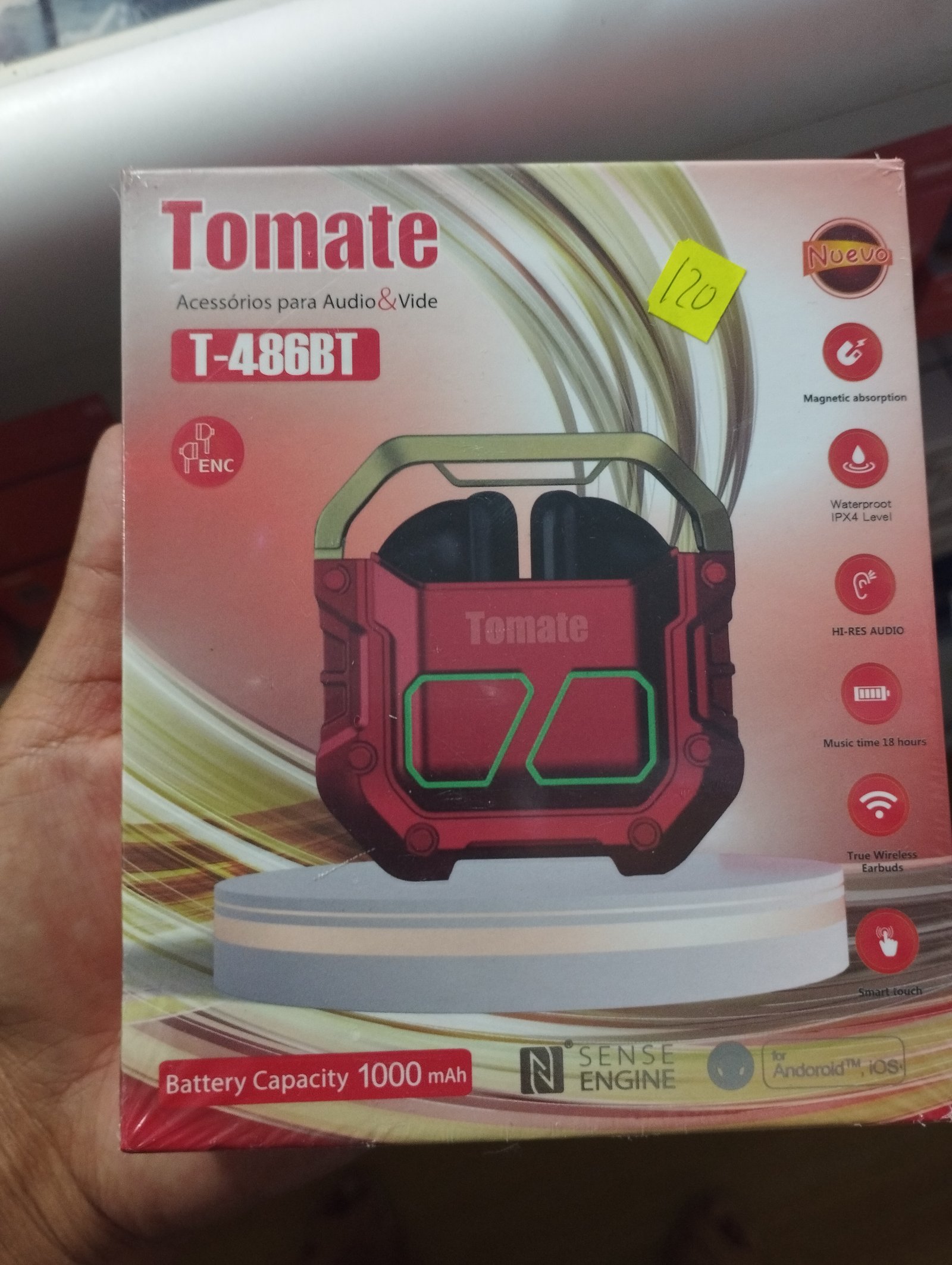 t486bt audifono inalambrico tipo x