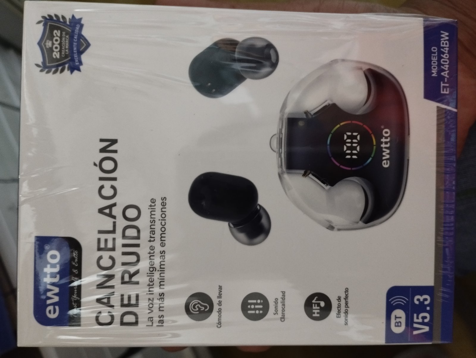 eta4064bw audifonos inalambricos ewtto eta4064bw