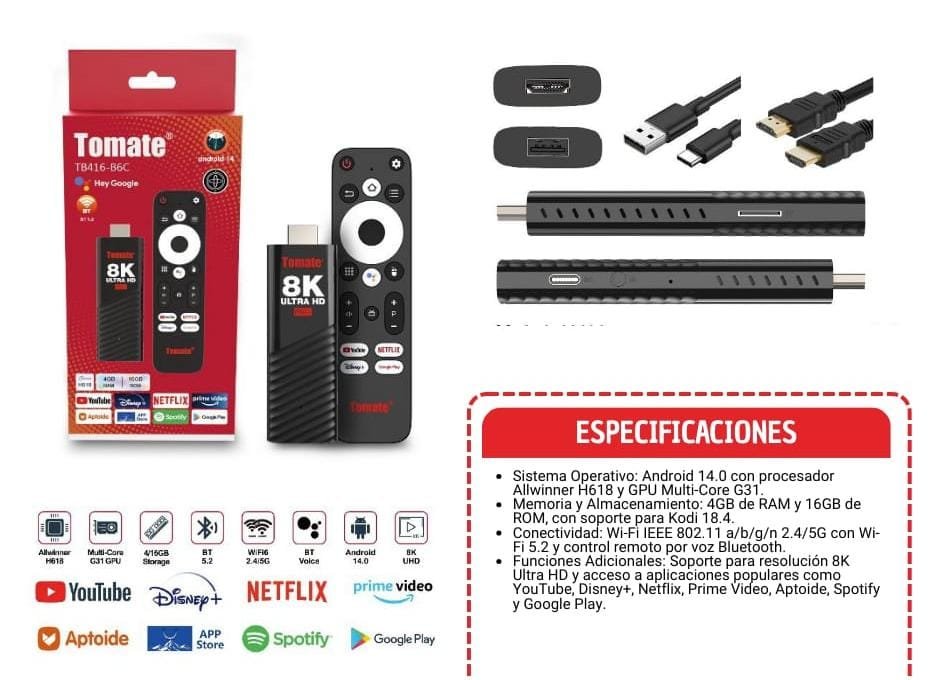 tv stick tb416b6c