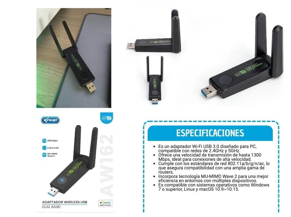 antena wifi con 2 antenas kpaw162