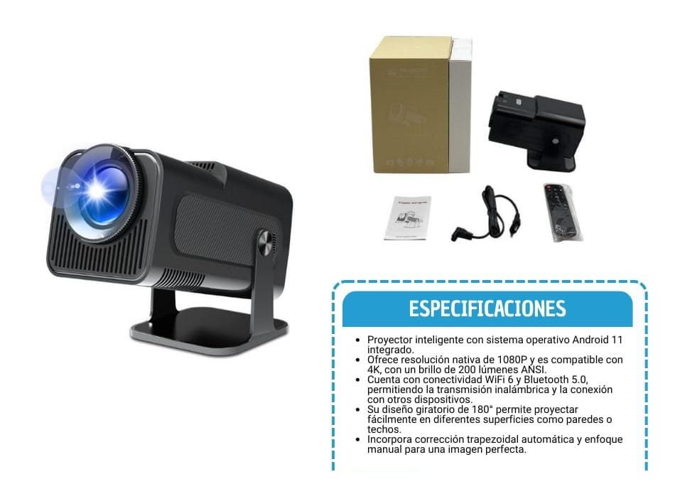 hy320 proyector caja mostaza hy 320