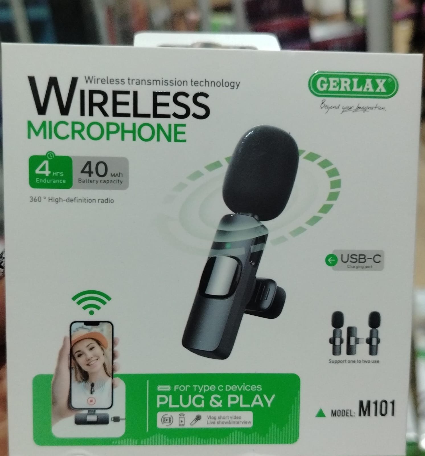 m101 gerlax microfono de celular