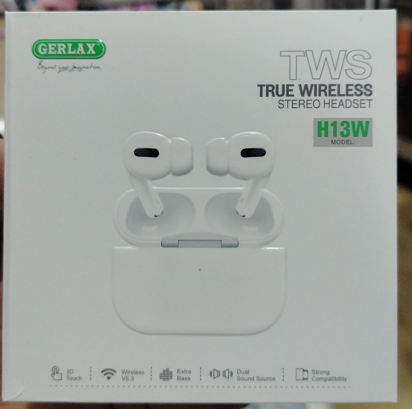 h13w gerlax audifono topo airpods pro