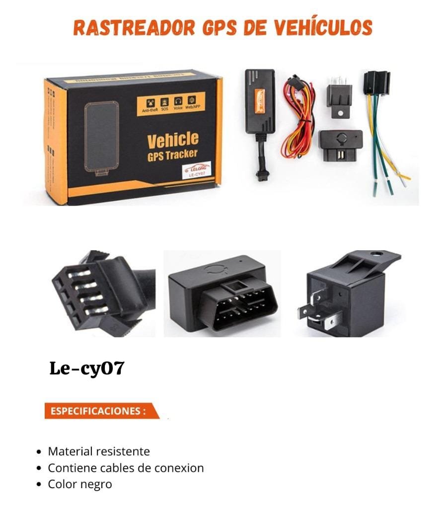 gps con corte de motor lelong lecy07