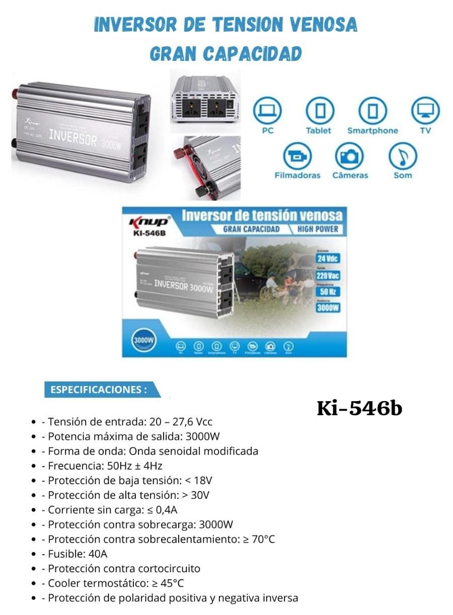 inversor de energia ki546b 