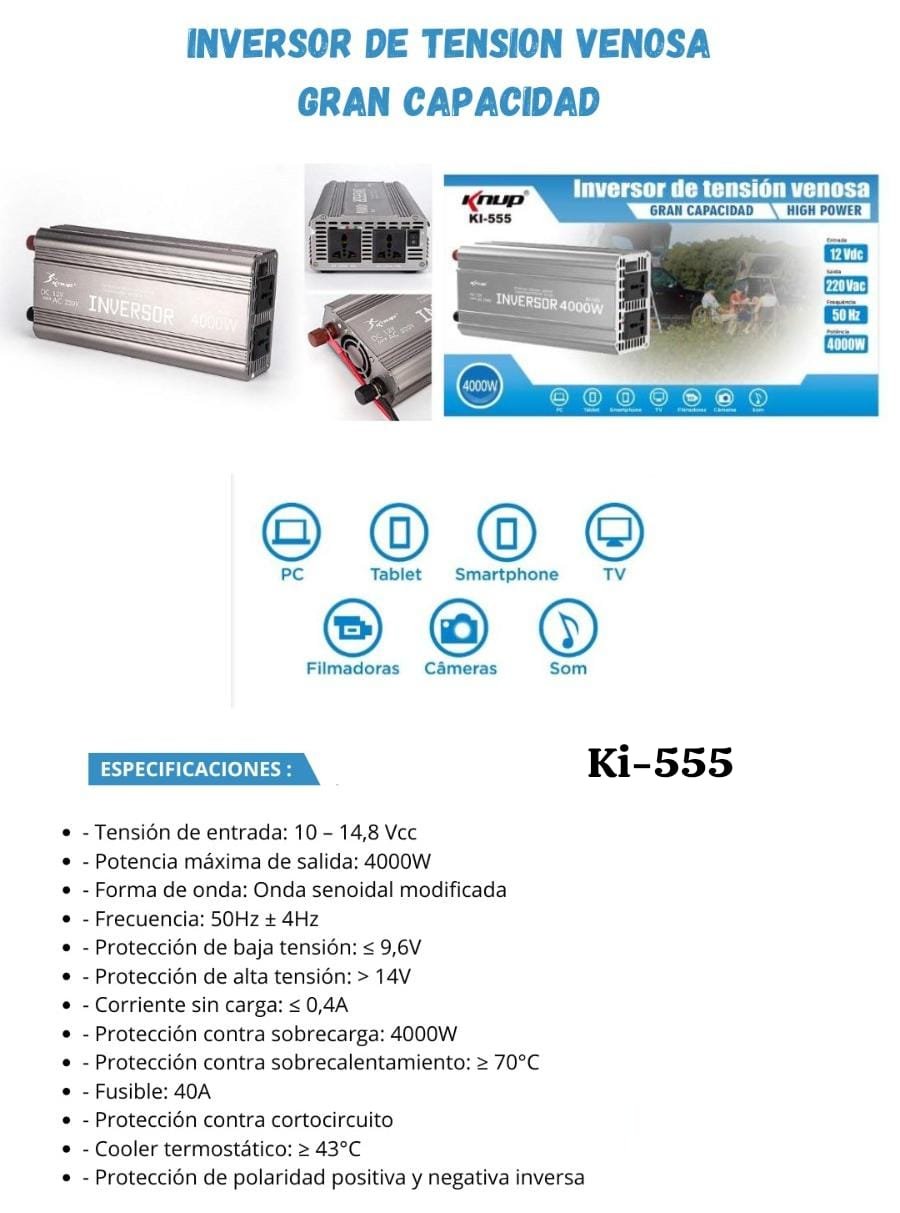 inversor de energia ki555