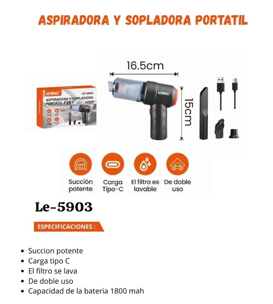 aspiradora y sopladora le5903