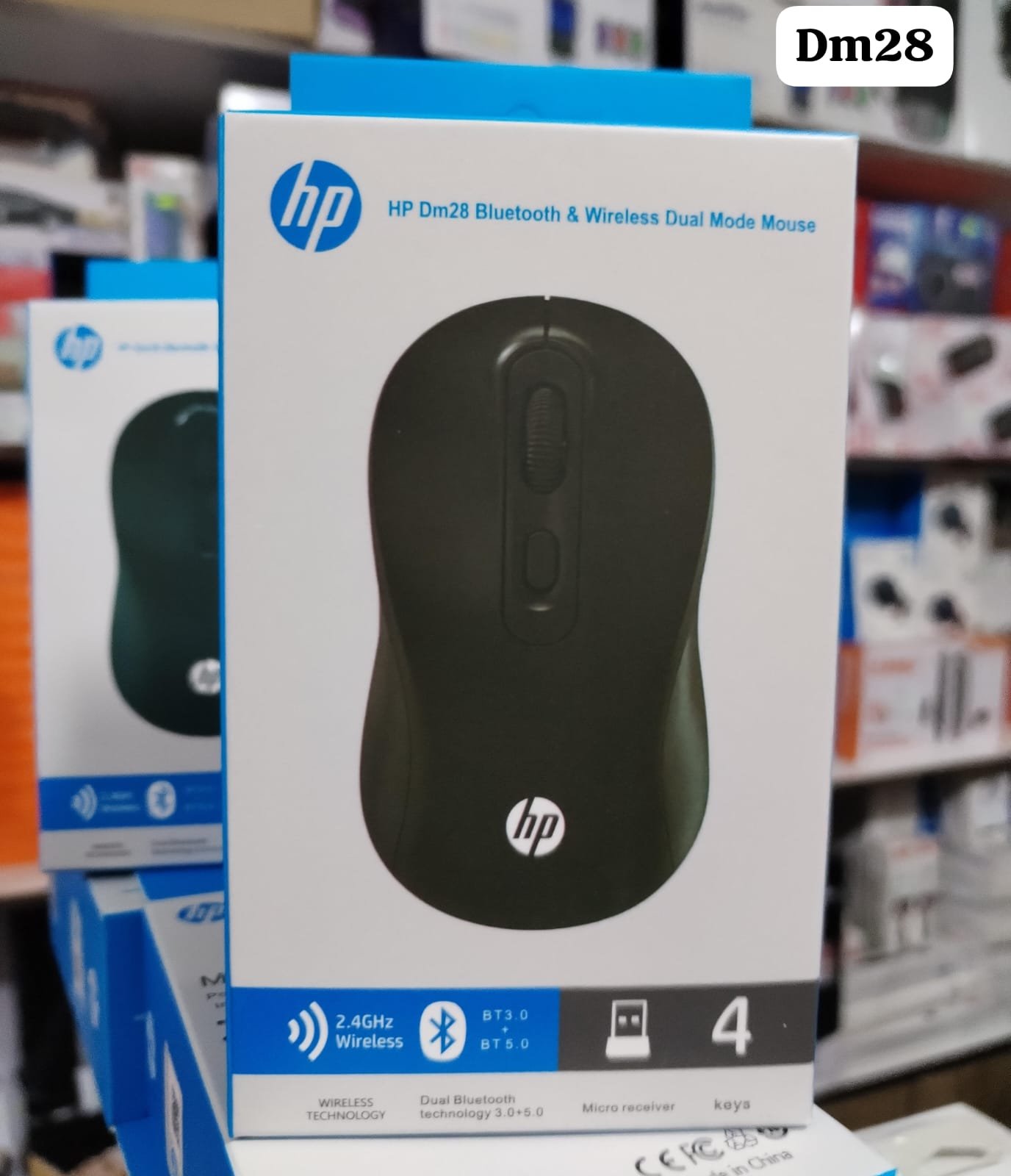 hp dm28 mouse recargable