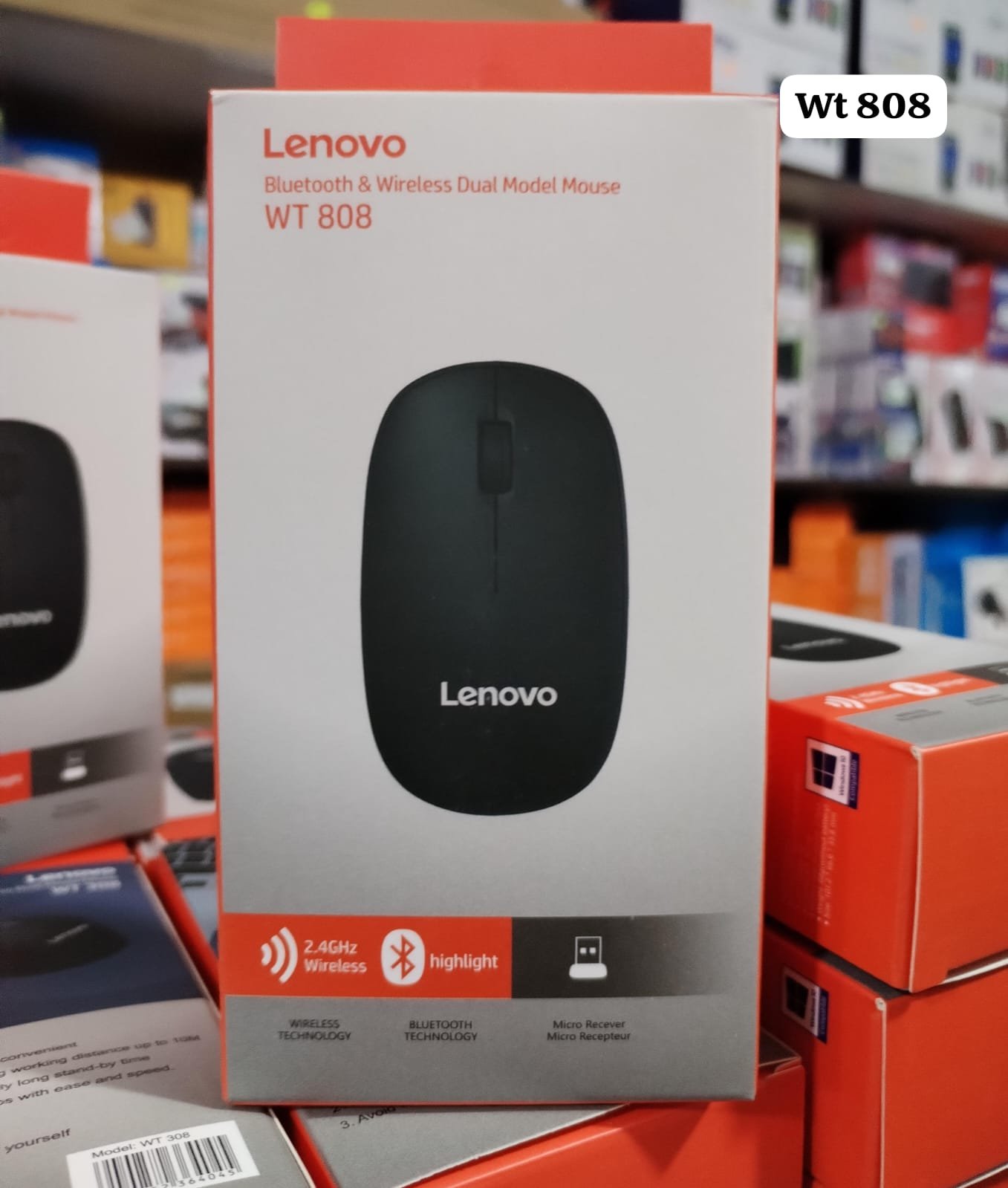 mouse inalambrico wt 808