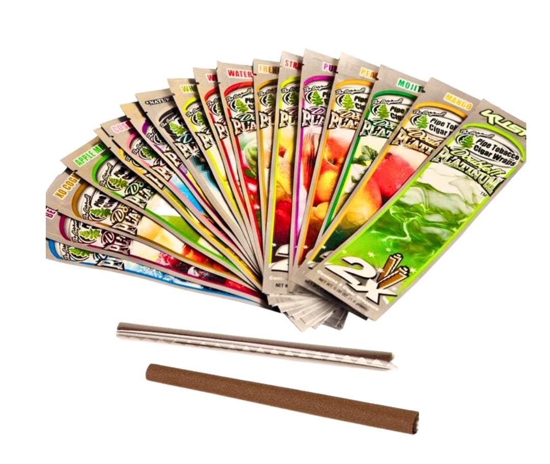 X2bluntwrap  sabores blunt 2x bluntx2 bw-double platinum x2