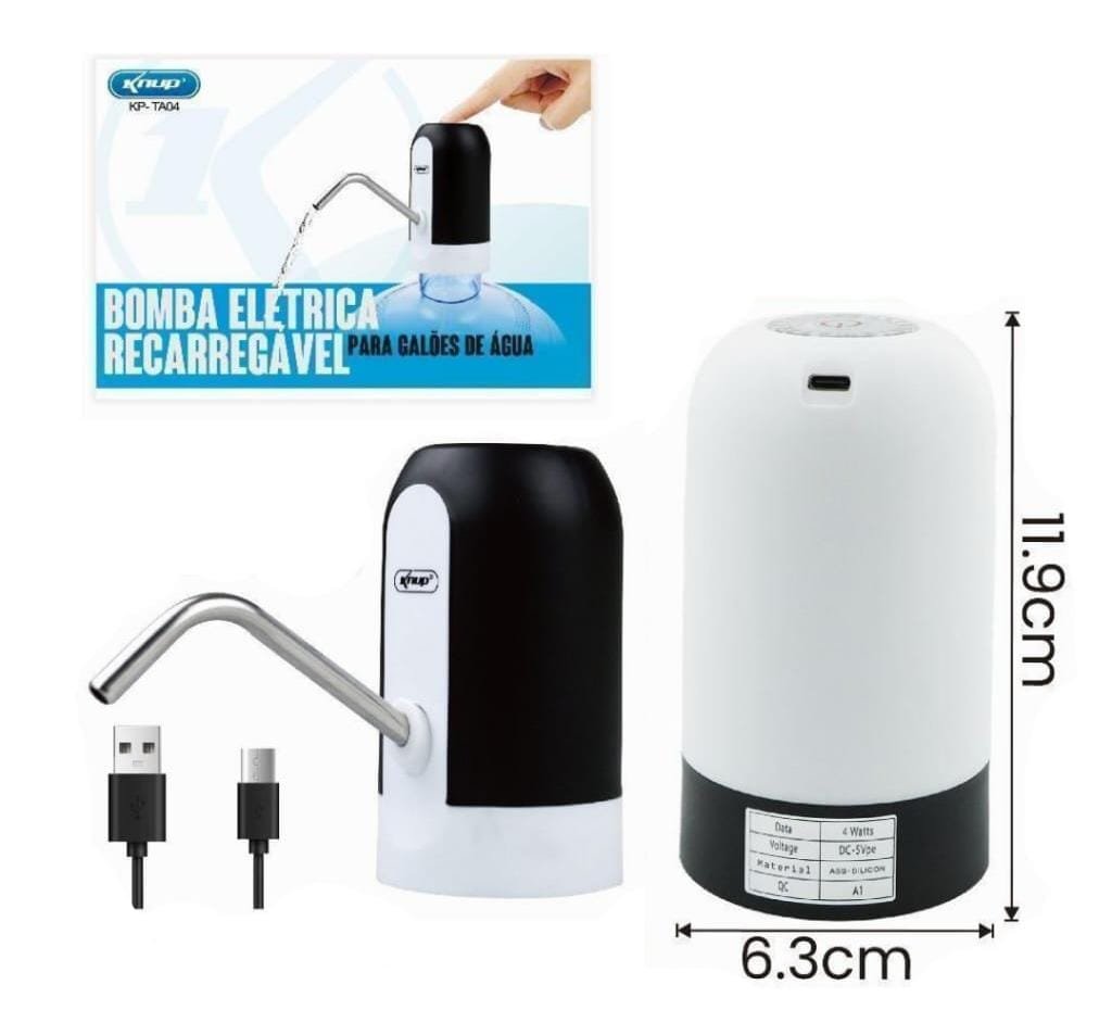 Bomba eléctrica recargable kpta04