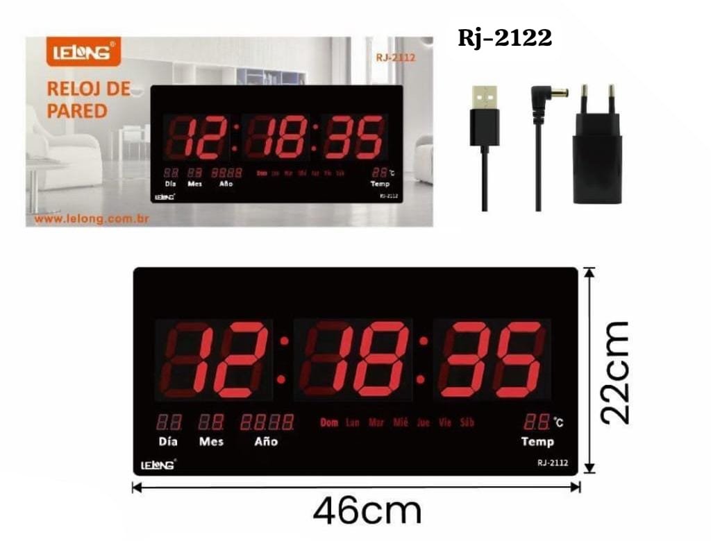 reloj de pared rj2122