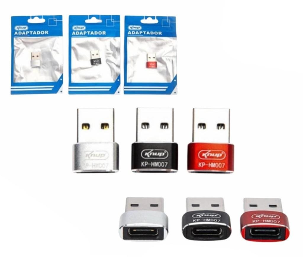 adaptador tipo c hembra a usb macho kphm007