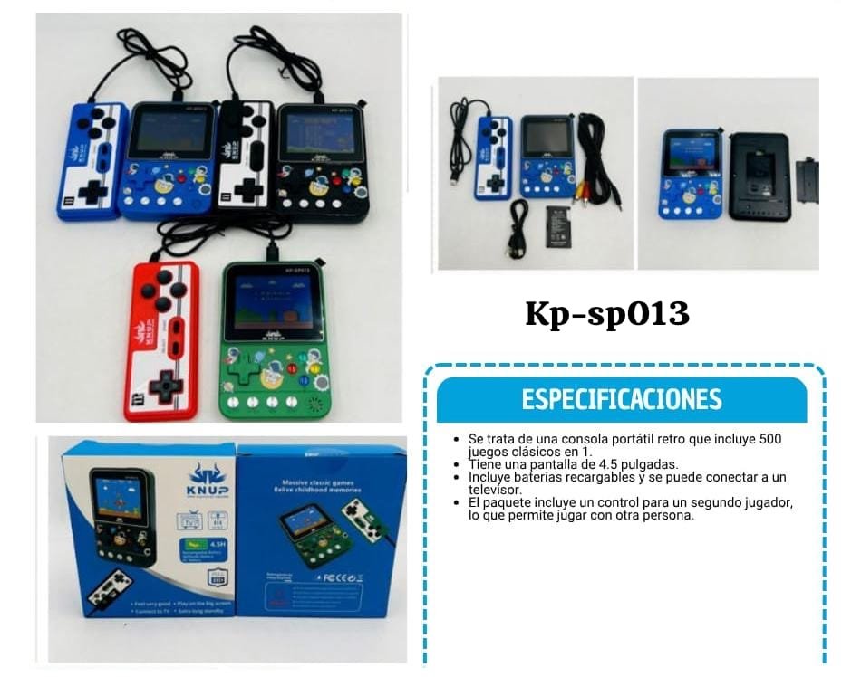 consola arcade astronauta kpsp013