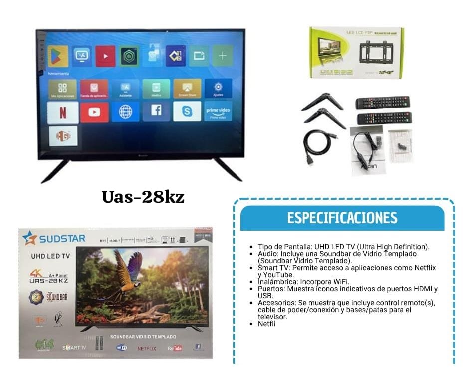 televisor de 28 pulgadas uas28kz