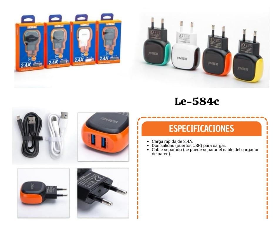cargador tipo c le584c