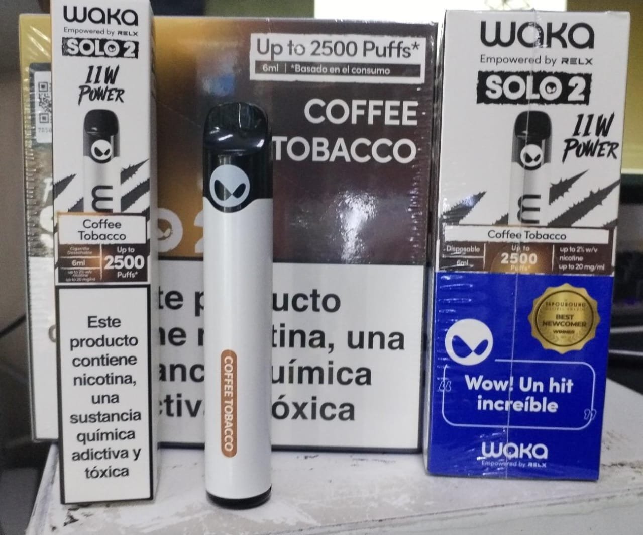 vaper waka solo 2 2500 puffs