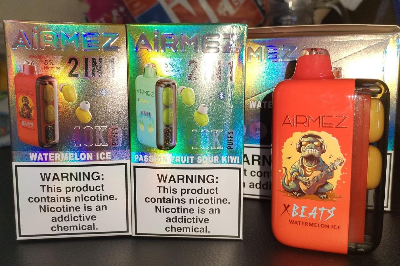 airmez 40k puffs con audifonos