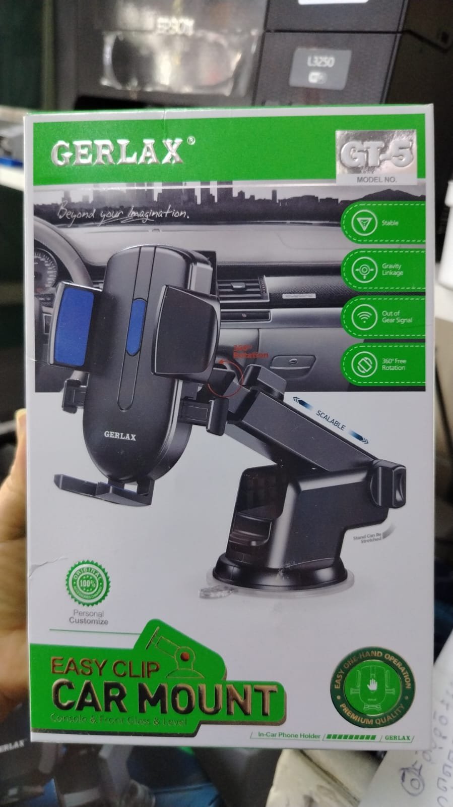 gt5 gerlax soporte de auto