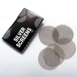 rejillas filtro para pipas silver screens