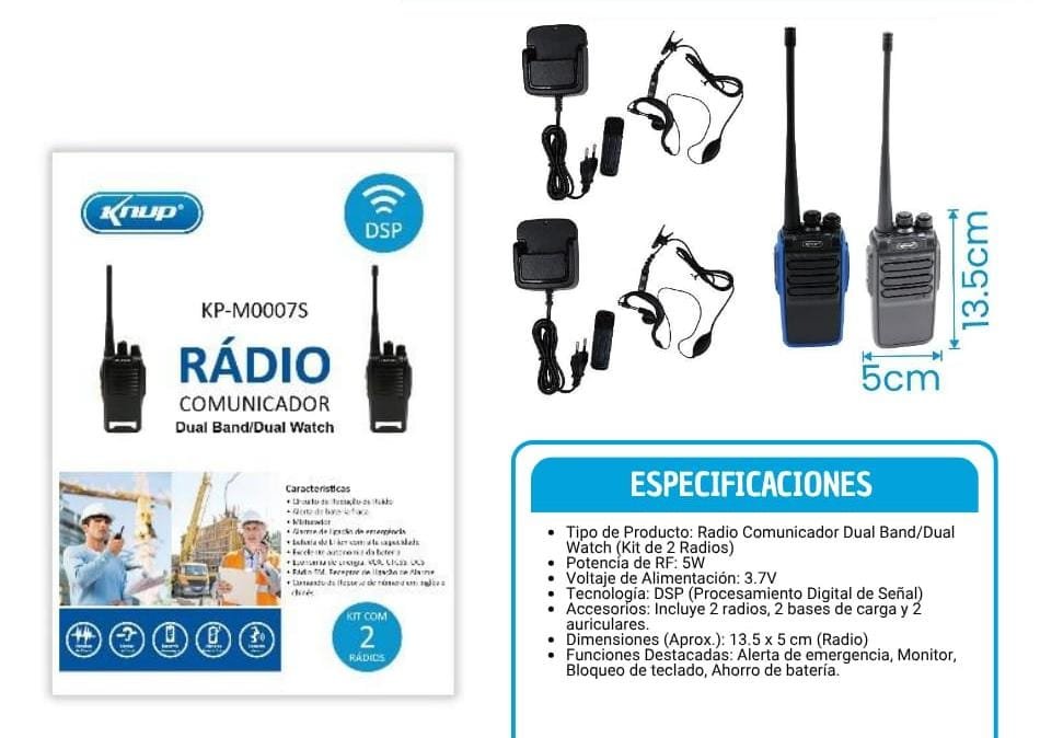 radios handy kpm0007s