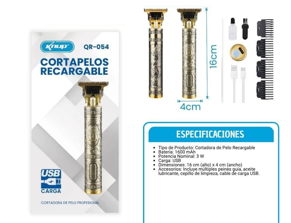 corta pelo mecanico qr054