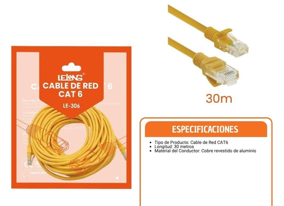 cable de redl 30m le30630m