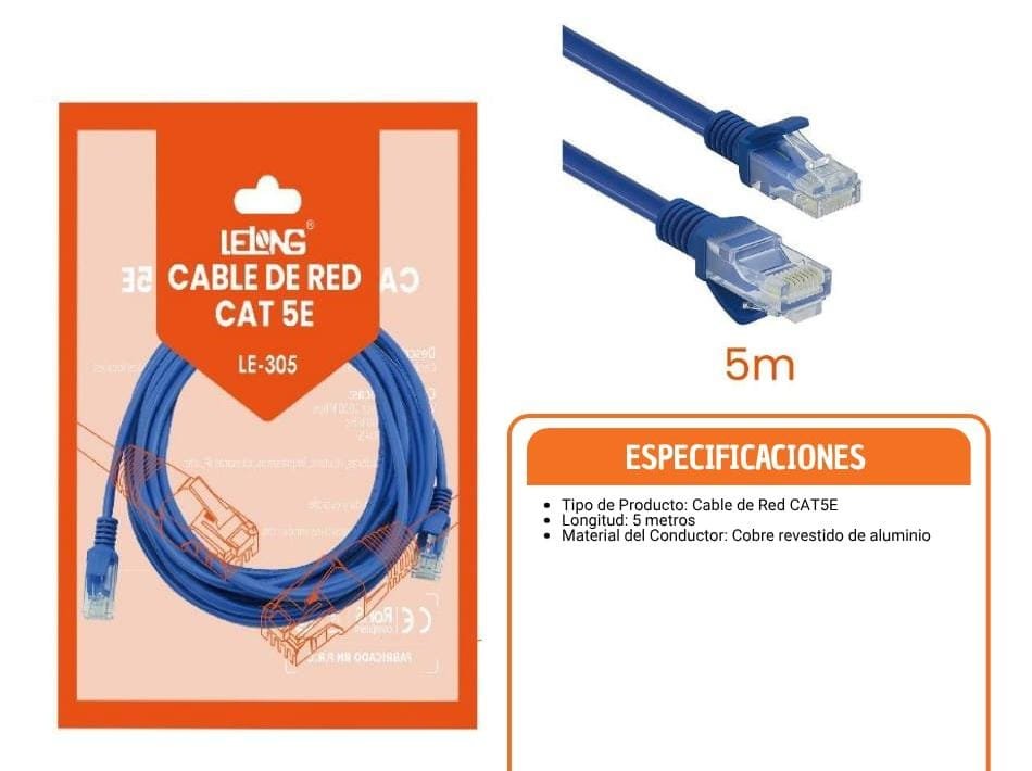 cable de red le3055m