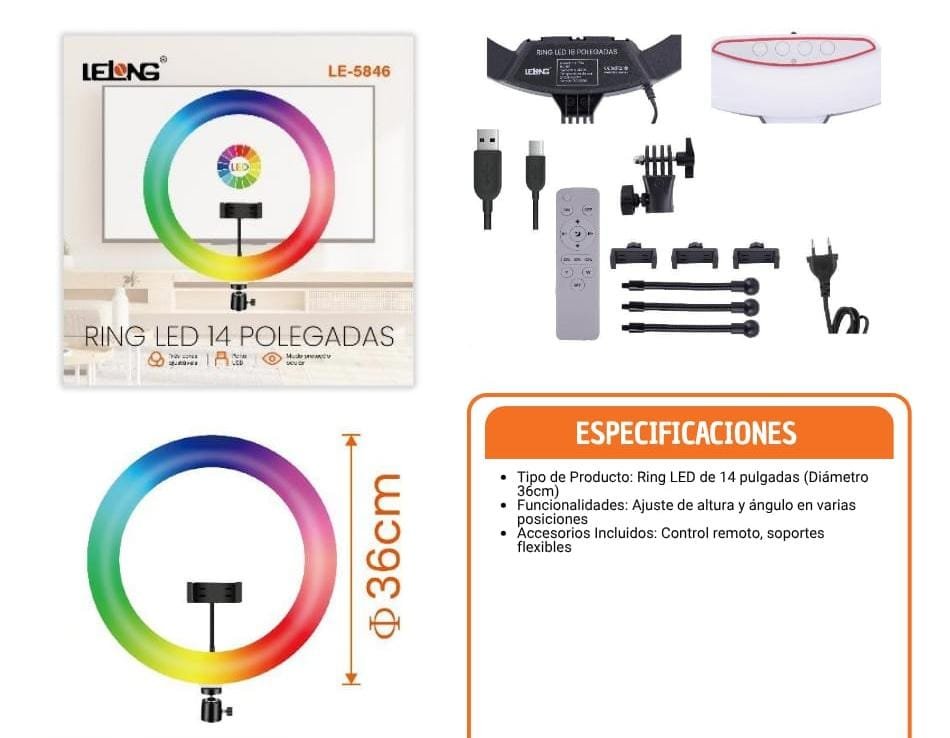 aro de luz le5846