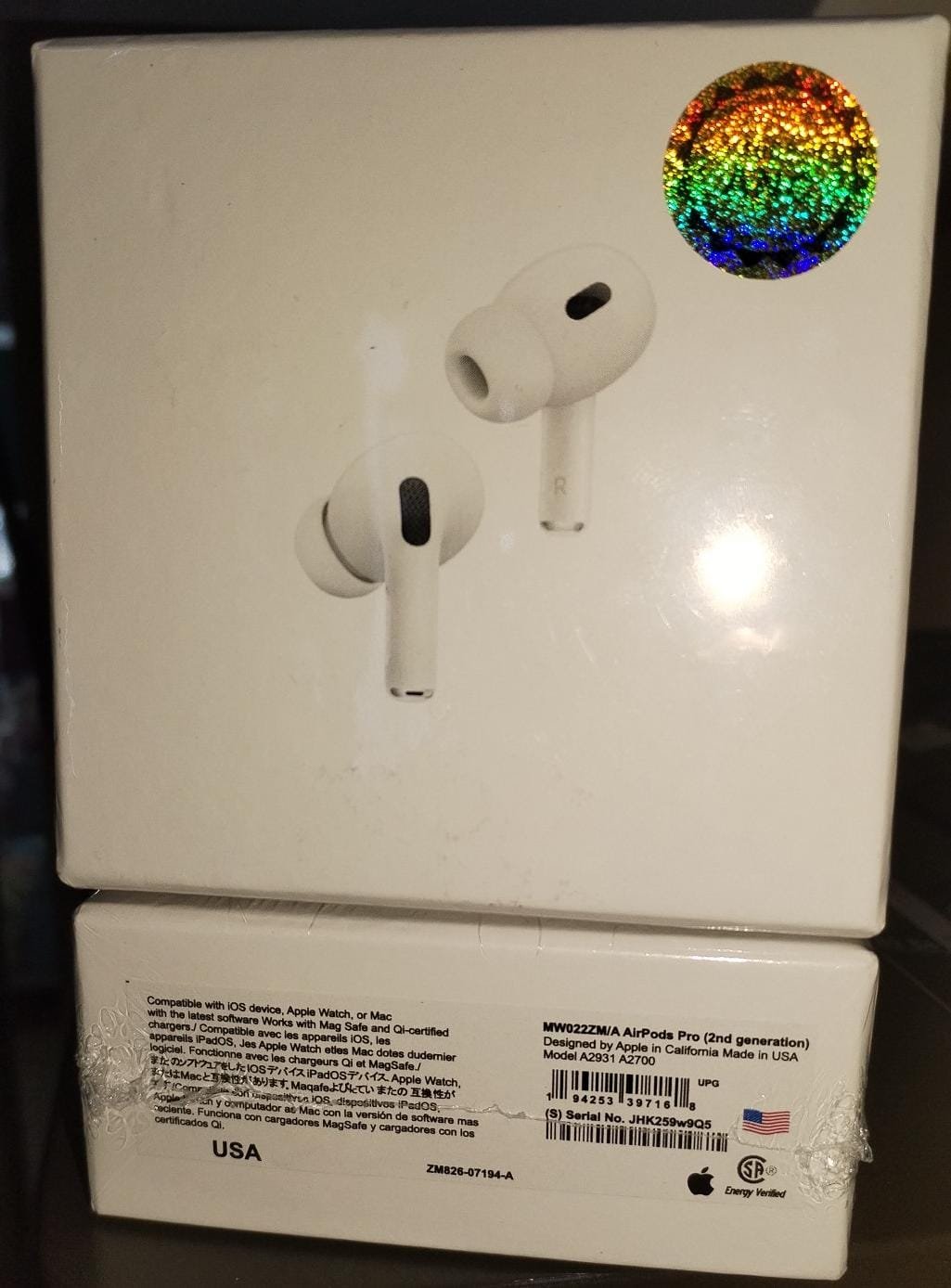 audifonos inalambricos airpods 2 a2931a2700220