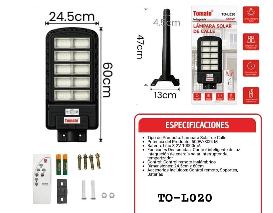 reflector para calle tol020