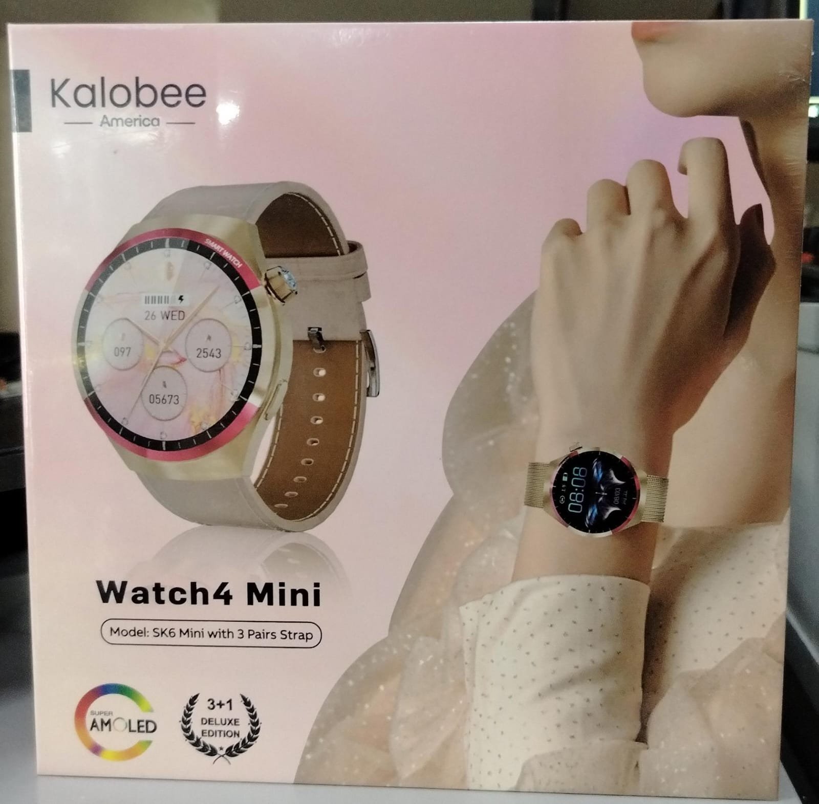 kalobee sk6mini smart watch de mujer
