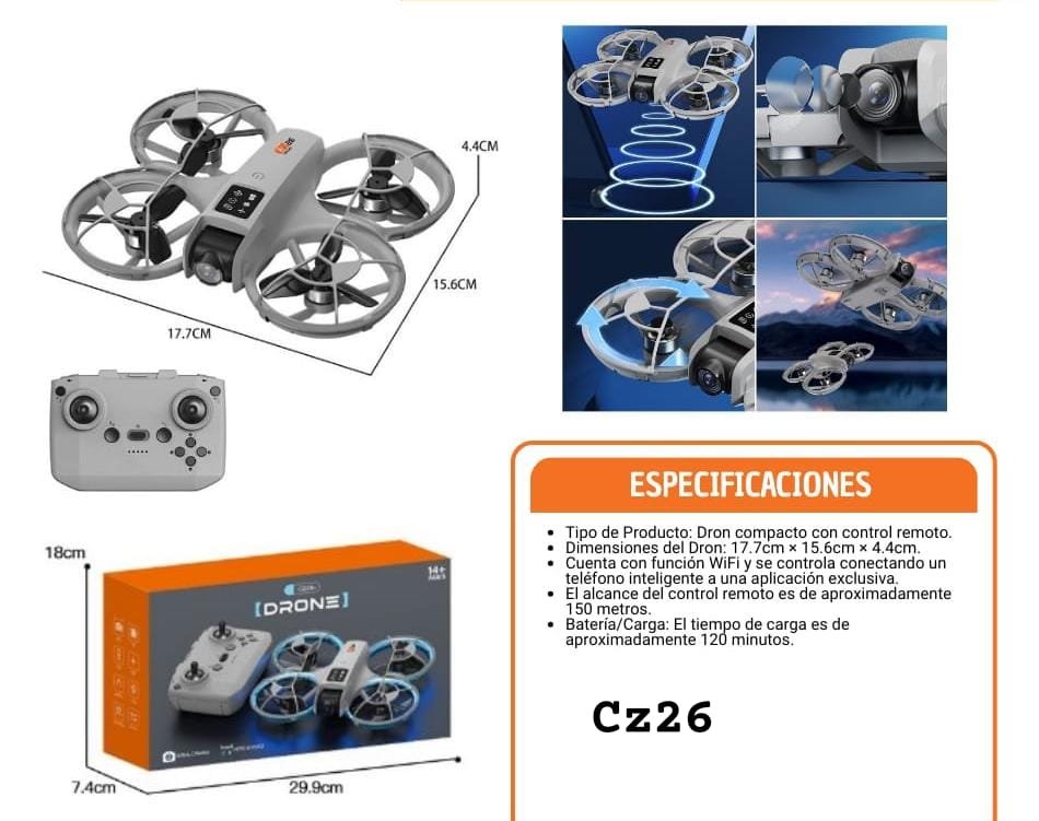 drone cz 26 con camara