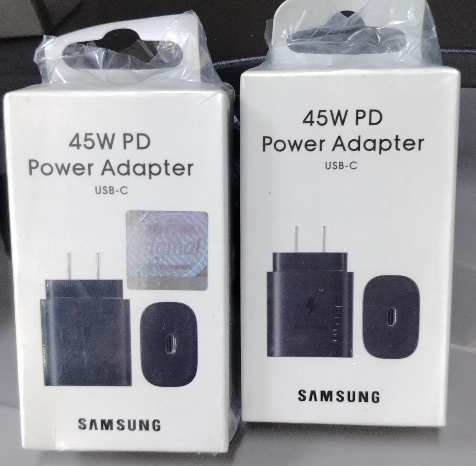 45w pd power adapter cubo de cargador