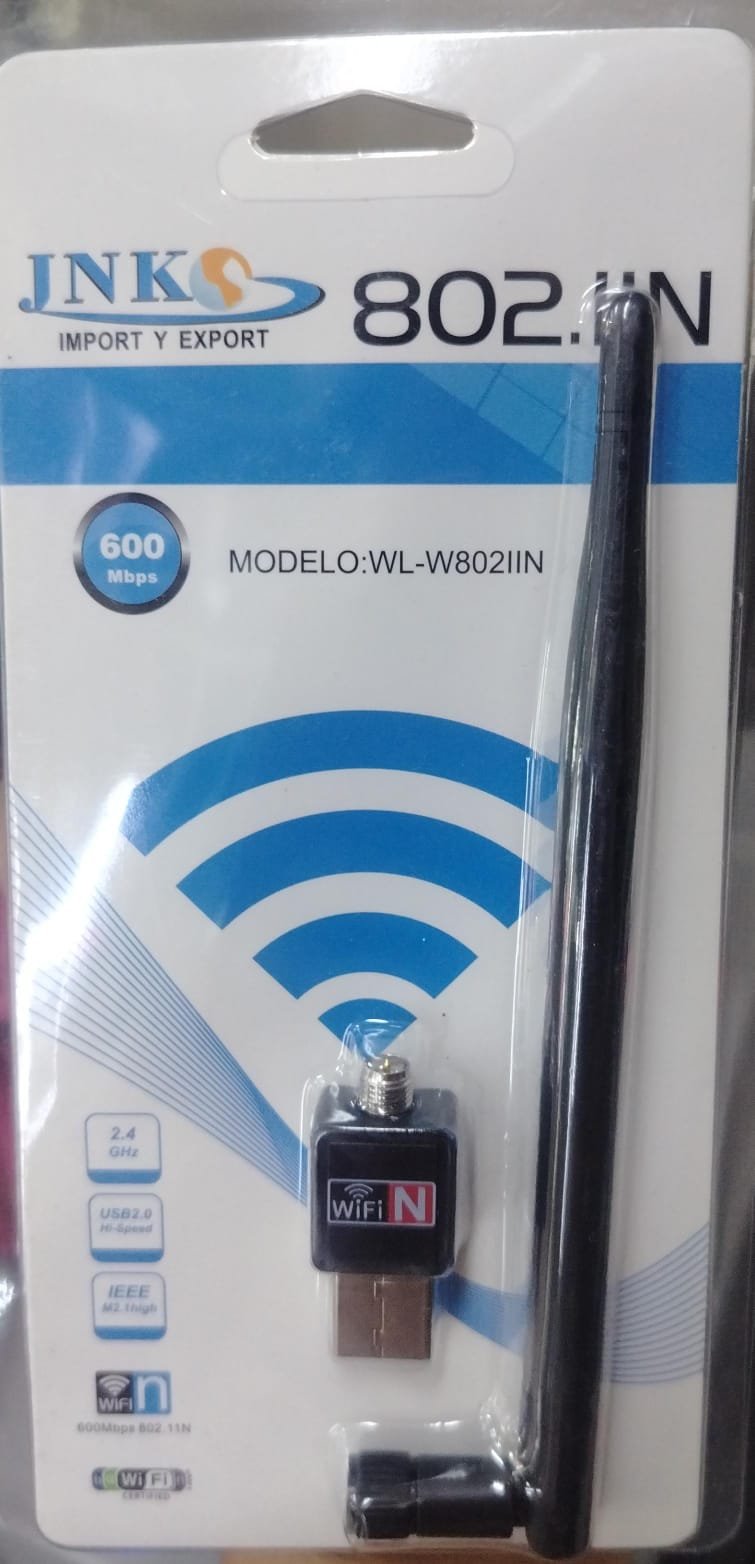 wl-w802iin jnk 802.iin antena wifi 600 mbps wlw802iin