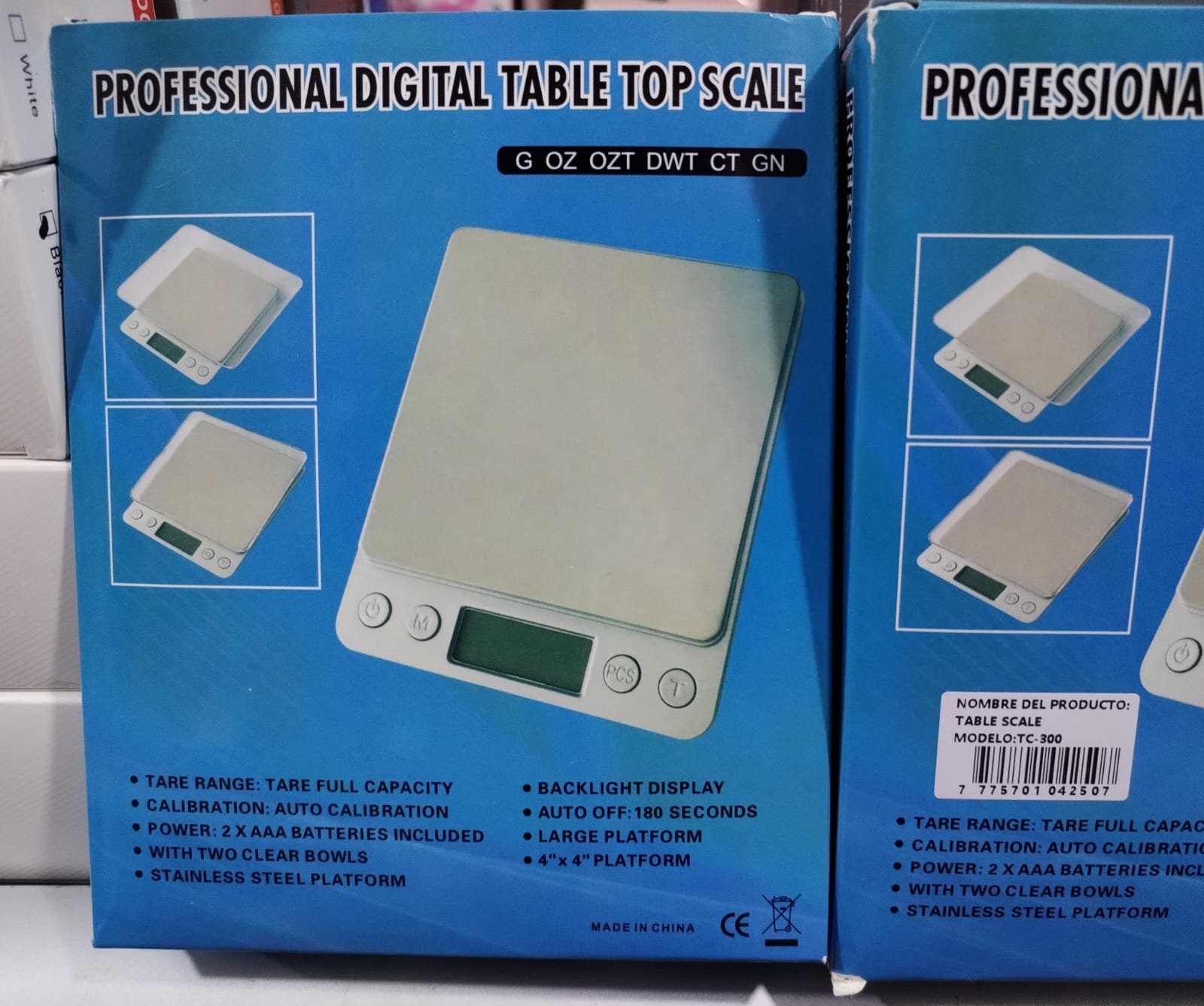 gramera recargable tc300 gramera