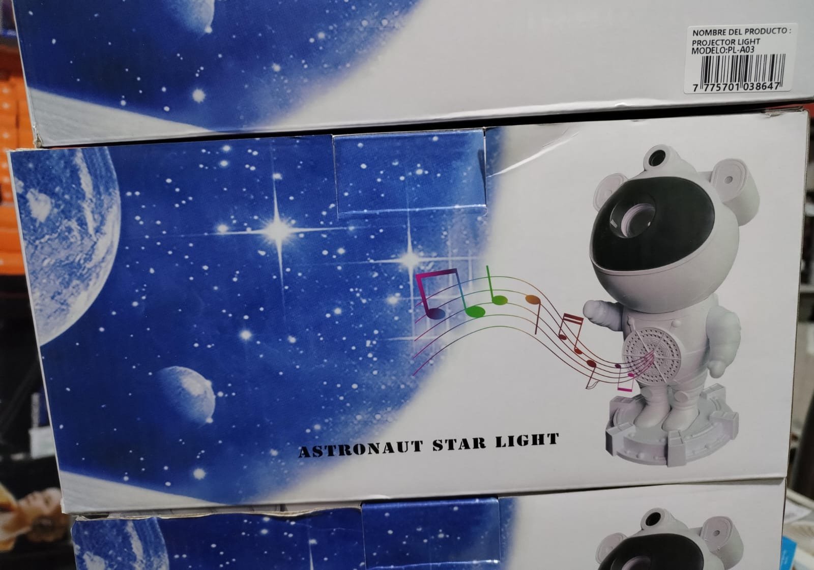 astronauta proyector de luces pla03