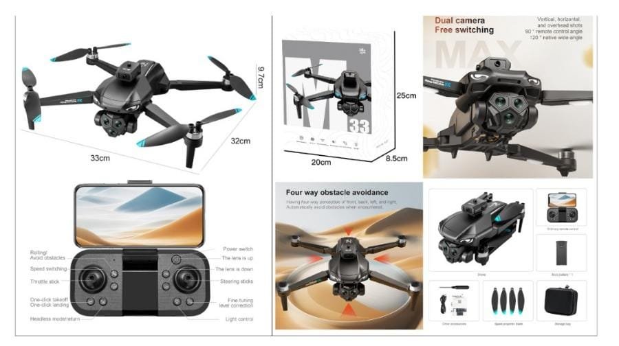 drone con camara m33 normal