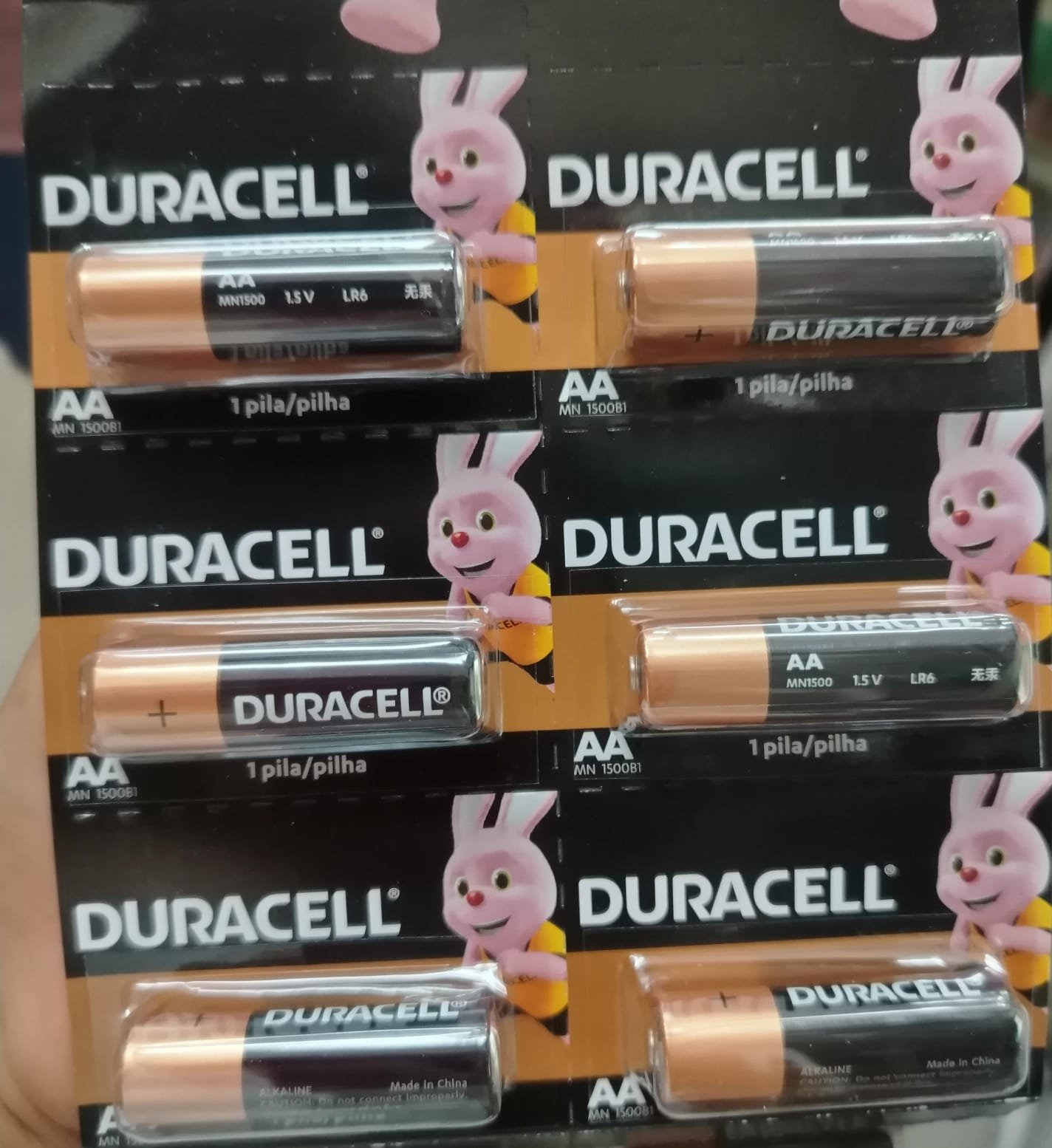 aa-duracell 1 aa1 pila duracell 1 pila aaduracell aa 1 04133301663