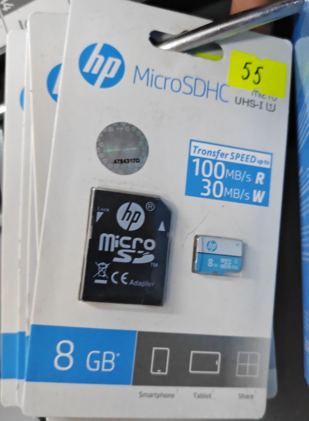 sd 8gb hp memoria sdhc 8gb hp