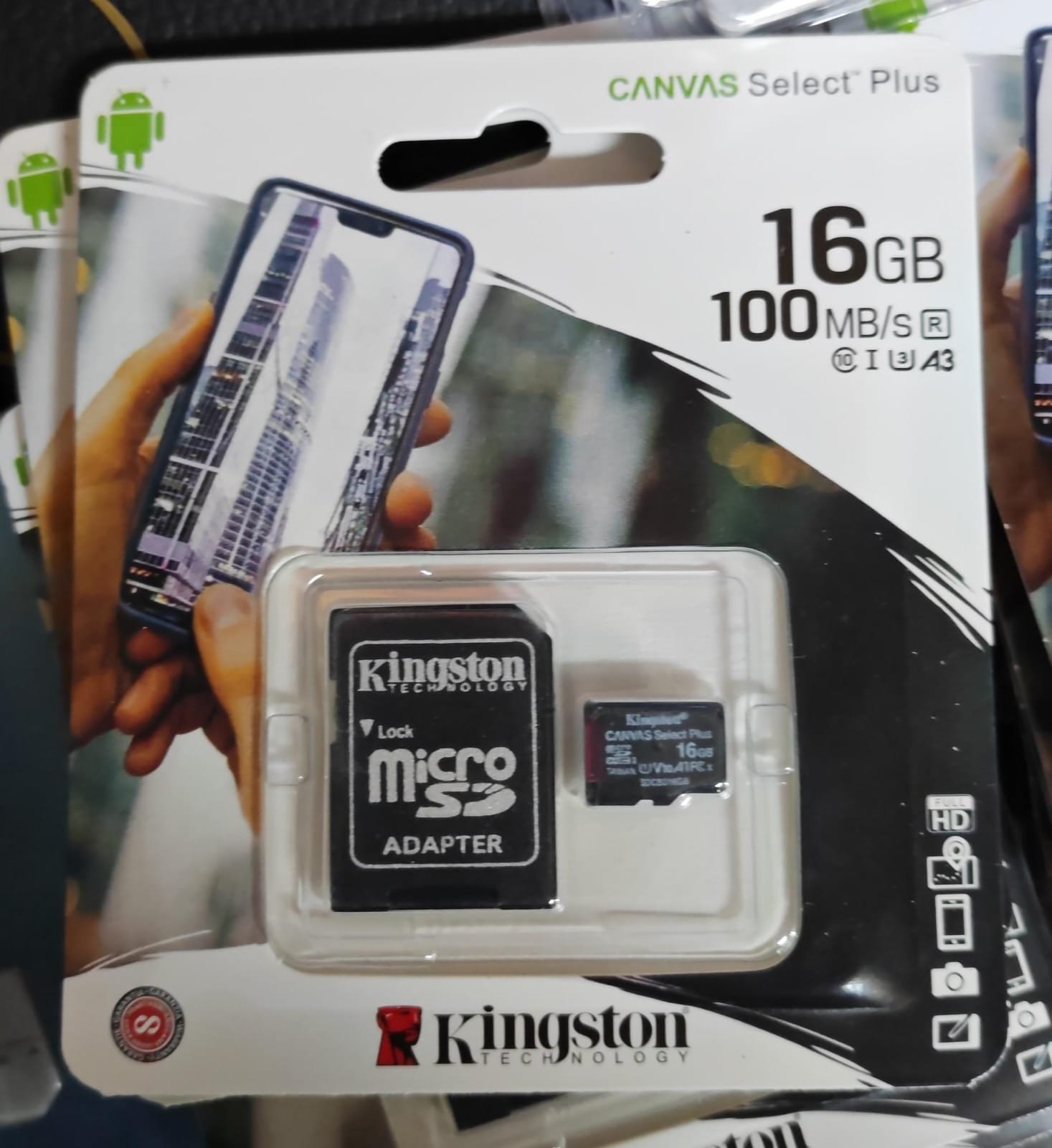 sd 16gb kingston memoria 16 gb kingston 6606934B sds2/16gb