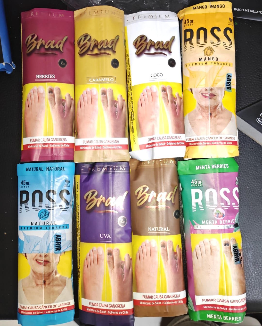 tabaco brand ross