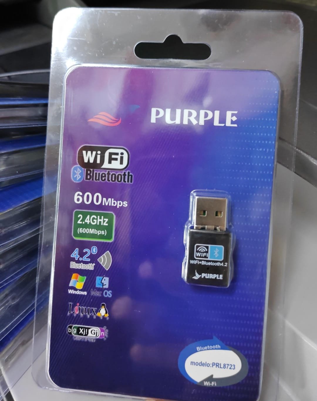 wifi y bluetooth purple para pc