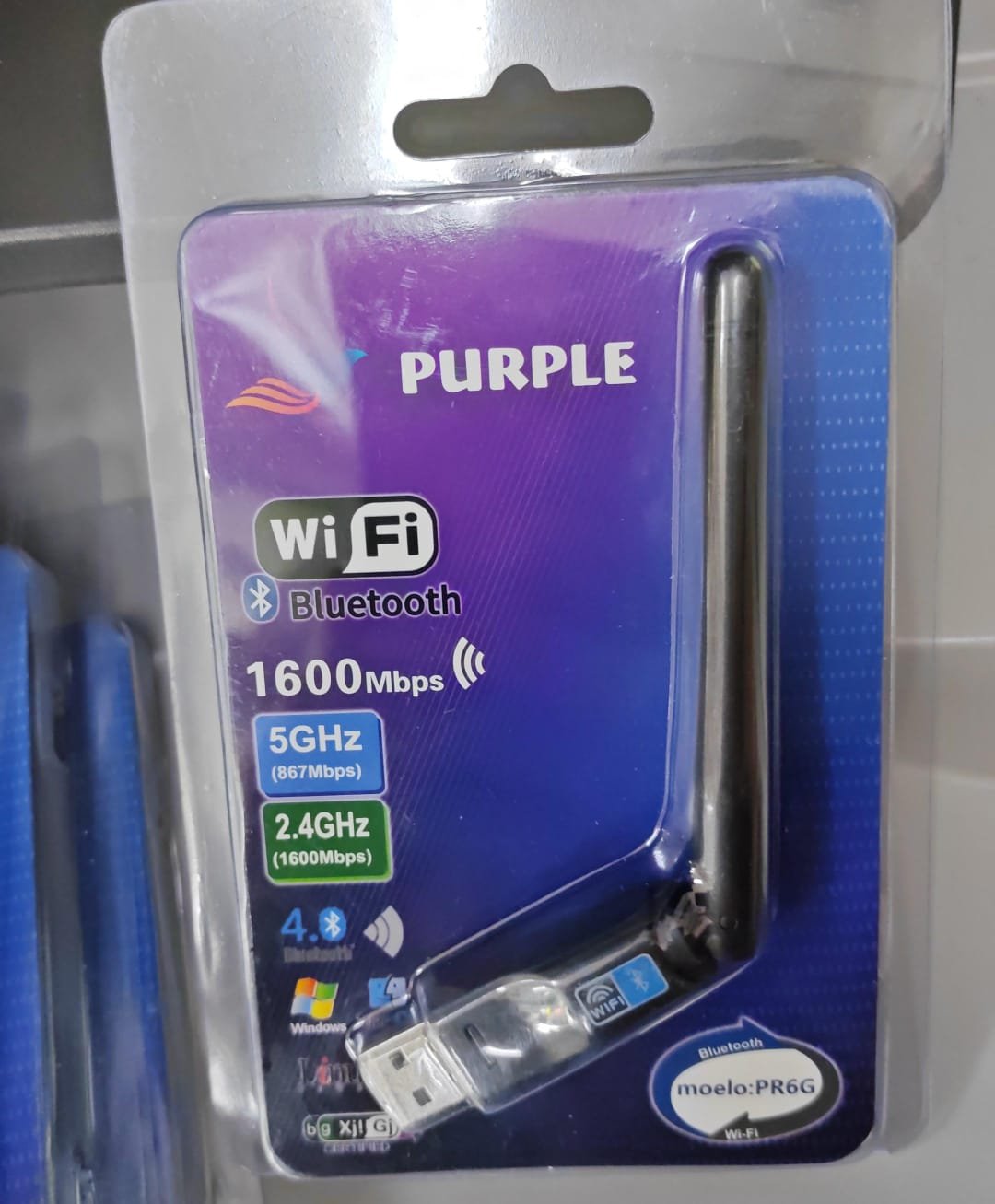 wifi y buetooth para pc con antena