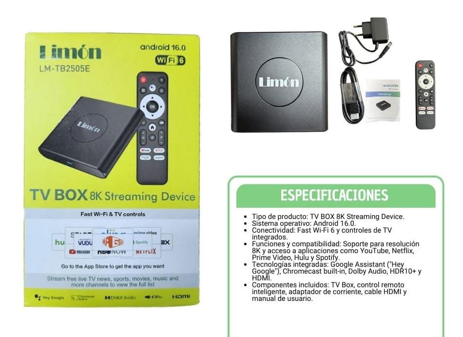 tv box limon lmtb2505e