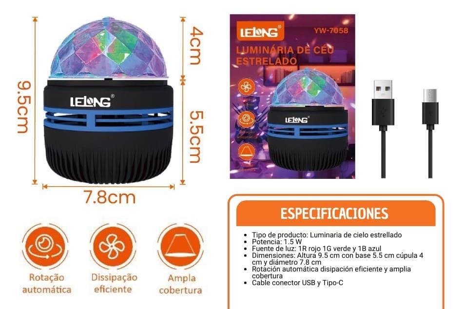 juego de luces yw7058